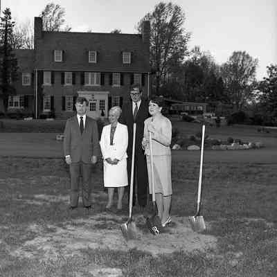 Ground breaking at Bavarian Inn