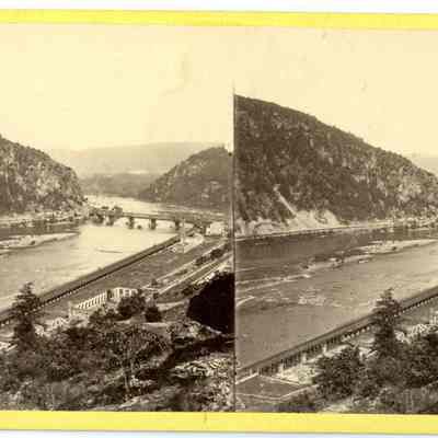 American Scenery: Harpers Ferry from Bolivar Heights
