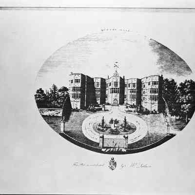 Quenby Hall and Ashby Coat of Arms