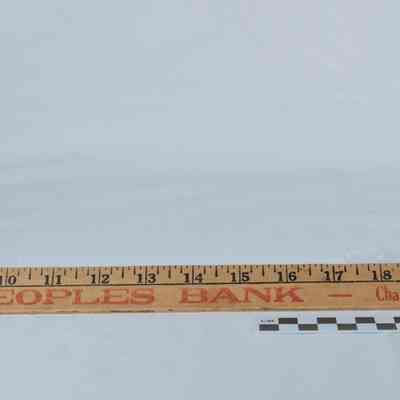 Peoples Bank yardstick