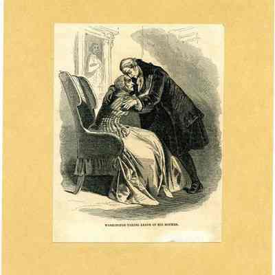 Washington Taking Leave of his Mother
