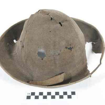 Confederate wool felt beehive or slouch hat