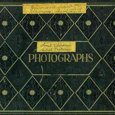 Front of photo album