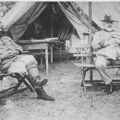 Major General Fitzhugh Lee and Colonel William Jennings Bryan