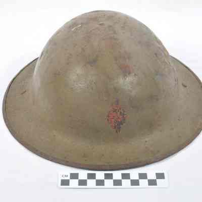 World War I U.S. Infantry steel helmet