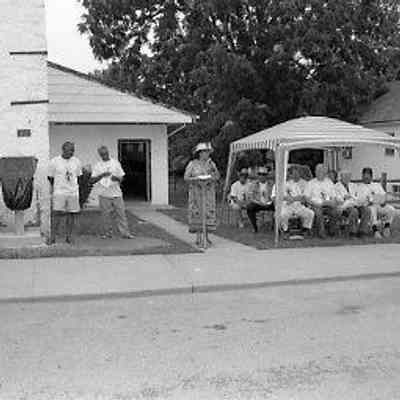 Dedication ceremony, tribute to Martin Delany at Star Lodge, August 7, 1999