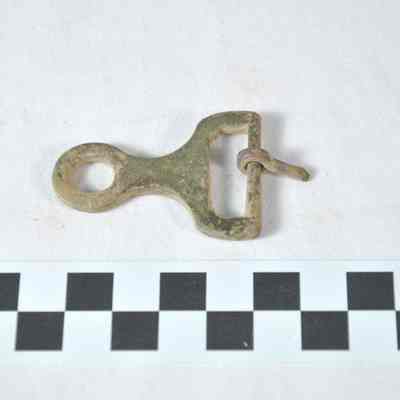 Confederate English-pattern knapsack buckle