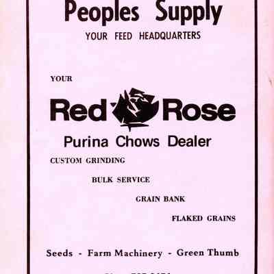 1976 Jefferson County Fair Days Back Cover
