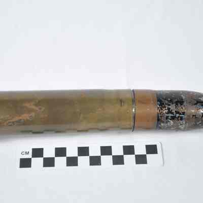 World War I Mk 1 steel shell cartridge