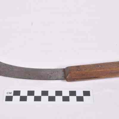 Curved knife probably for skinning