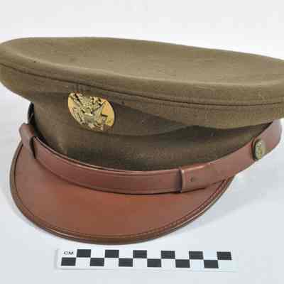 WWII enlisted man's service hat