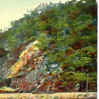 View of Hill Top House from Potomac River, Harpers Ferry, W. Va.
