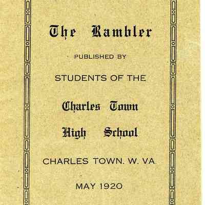1920 Rambler Yearbook