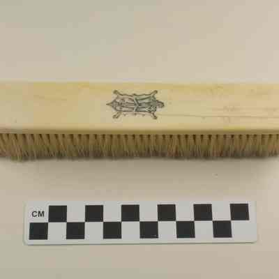 Ivory handled clothes brush