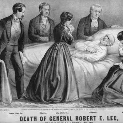 Death of General Robert E. Lee