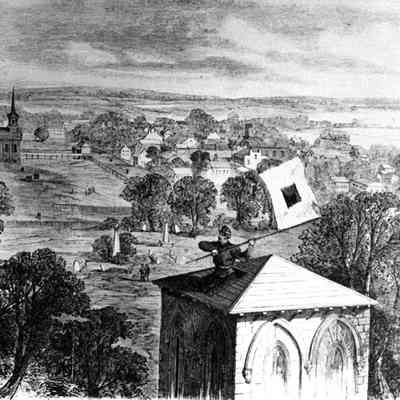 Zion Episcopal Church - view from tower.