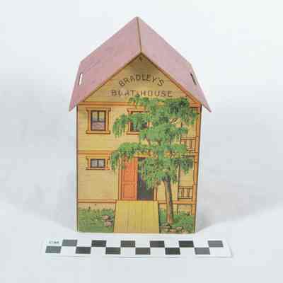 Cardboard dollhouse