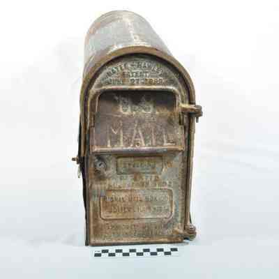 Woodbury School mailbox