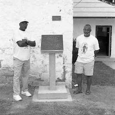 Dedication ceremony, tribute to Martin Delany at Star Lodge, August 7, 1999