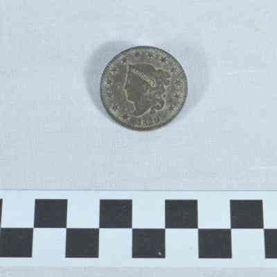 US large-cent coin  - side 1