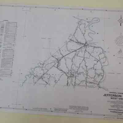 Jefferson County Highway Map - northern portion