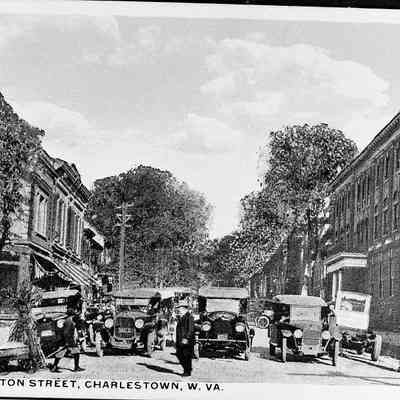 Washington Street, looking east, 1923