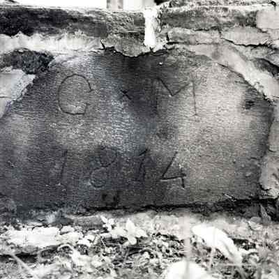 "G M 1814" gravestone at Level Green