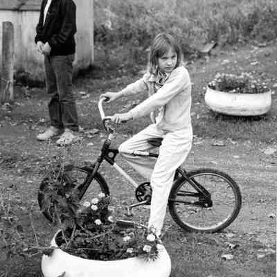 Two Halltown children