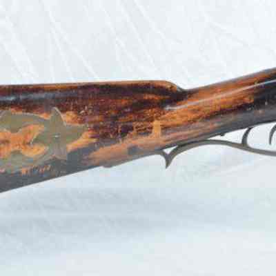 Half-stock rifle - close up