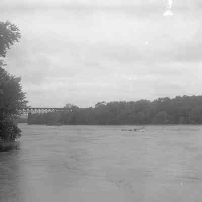 Shepherdstown during flood of 1972