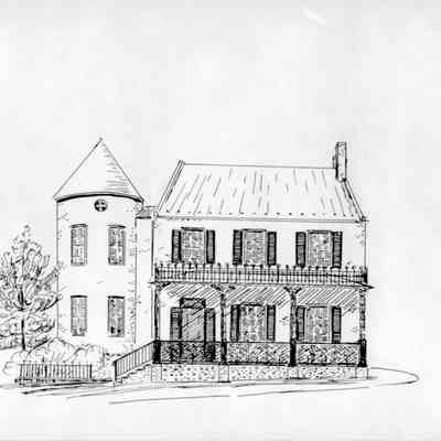 Hunter House - Iron Rail