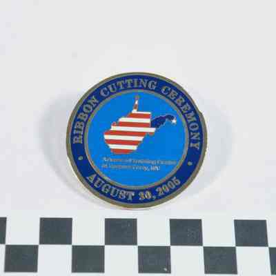 Homeland Security ribbon-cutting ceremony coin