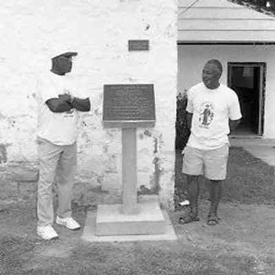 Dedication ceremony, tribute to Martin Delany at Star Lodge, August 7, 1999