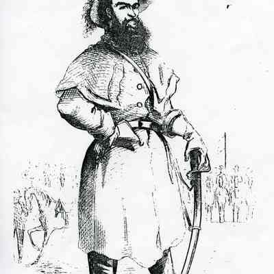 Col. Turner Ashby, Confederate Cavalry Commander