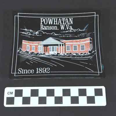 Powhatan Brass and Iron Works ashtray