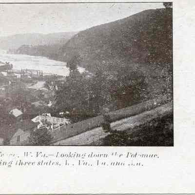 Harpers Ferry, W. Va. -- Looking down the Potomac
