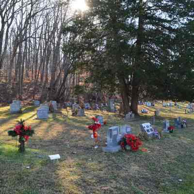 Former Chestnut Hill Church and graveyard