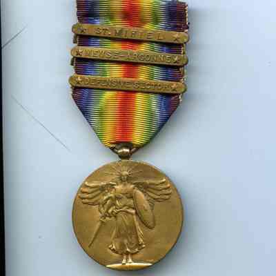 Milton's Victory Medal