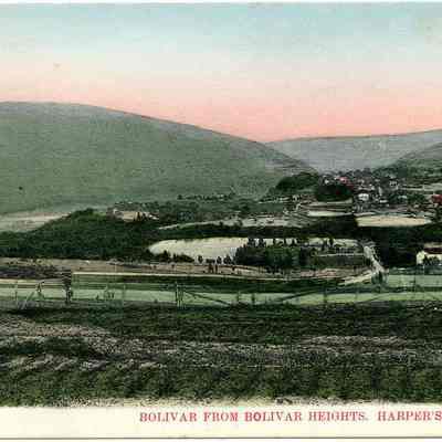 Bolivar from Bolivar Heights. Harper's Ferry, W. VA.