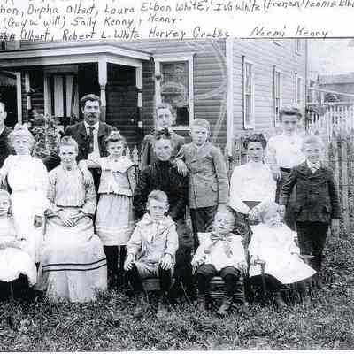 Robert L. White, Sr. and family