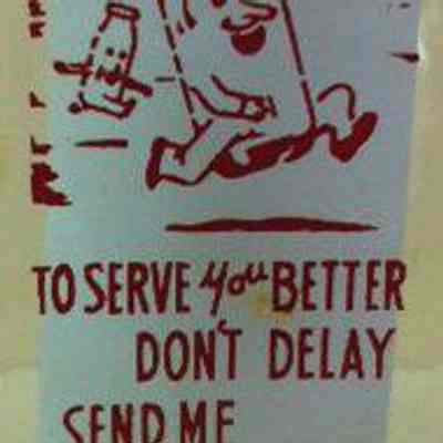 Detail on one side of bottle