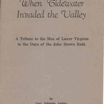 When Tidewater Invaded the Valley