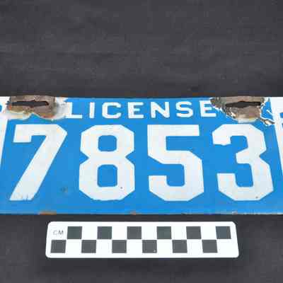 West Virginia license plate