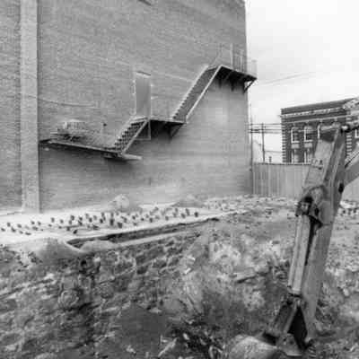 Constructing new St. Margaret's Hall in Charles Town, West Virginia in 1998