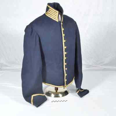 Dark blue wool U.S. cavalry shell jacket
