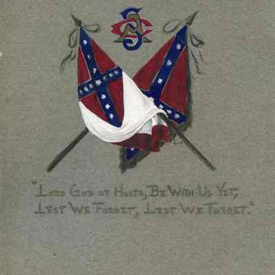 Crossed Confederate flags