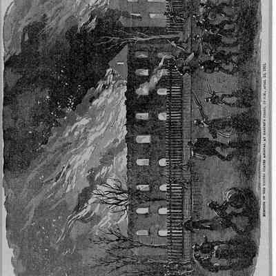 Burning of the United States Arsenal at Harper's Ferry