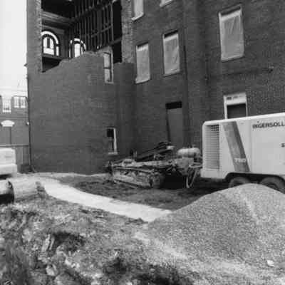 Constructing new St. Margaret's Hall in Charles Town, West Virginia in 1998