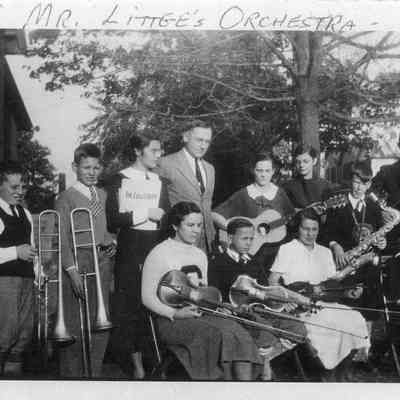 Mr. Littge's Orchestra in 1933