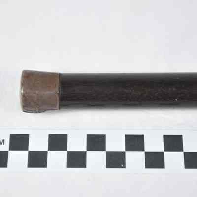 Wooden walking cane